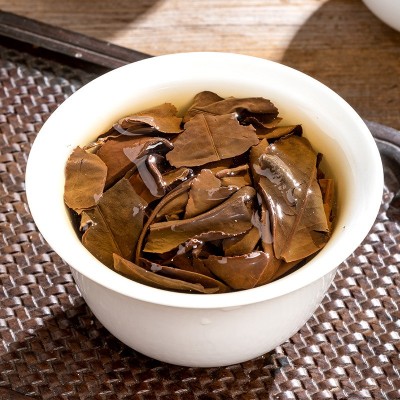 批发高山老白茶枣香蜜韵2019老寿眉茶叶白茶散茶礼盒装批发源头图3