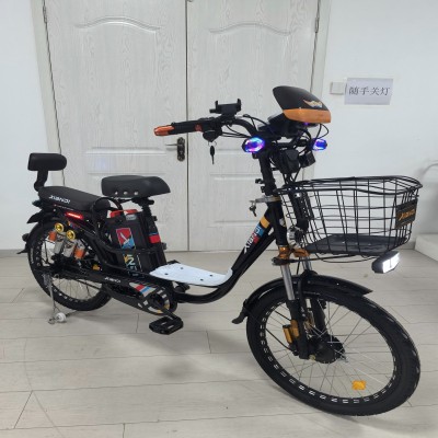 外贸工厂22-24寸朝鲜依兰公主雅驰 电动车 电瓶车 电动自行车南美图3