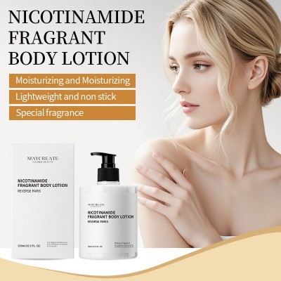 全英文包装烟酰胺身体乳保湿去干皮跨境外贸nicotinamideBody lot图3