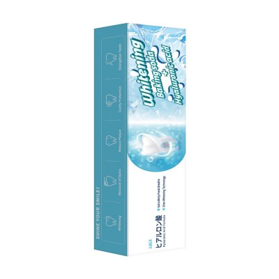跨境产品LBLS小苏打牙膏200g去黄去渍批发双重薄荷味牙膏清新口气图4