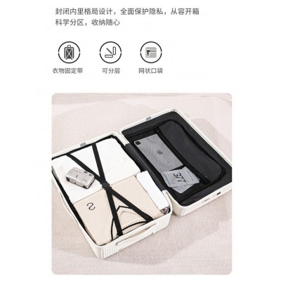 前置开口多功能行李箱大容量旅行箱女24寸高颜值登机箱男密码箱包图4