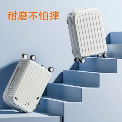 高颜值行李箱女20寸小清新学生拉杆箱男24寸抗摔旅行箱新干密码箱图4