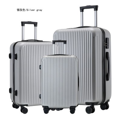 外贸行李箱三四件套20/24/28寸套装现货批发密码箱旅行箱包拉杆箱图2