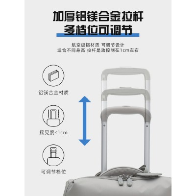 超轻行李箱布箱女登机箱20寸小行李箱旅行箱男拉杆箱24托运皮箱子图5