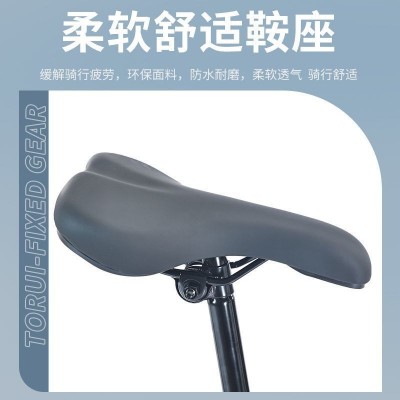公路自行车轻便成人单车死飞男女实心变速活飞碟刹学生双碟赛车图4