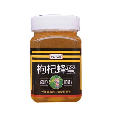 宁夏蜂场新采农家自产枸杞蜂蜜500g自然成熟纯原蜜1斤1件代发图4