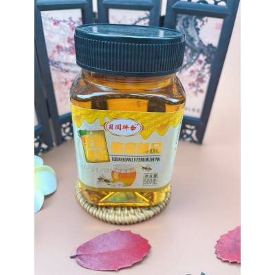 厂家直批土蜂蜜制品 液态土蜂蜜500g 塑料瓶装富硒人参蜂蜜图5