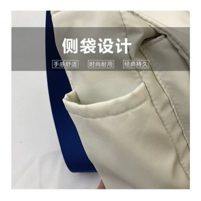 克莱因蓝韩国ins港风包包百搭街拍单肩邮差包ulzzang学生斜挎包女图3