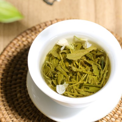 广西横县厂家直销茉莉毛尖浓香型小白毫花茶一级散装茉莉花茶批发图2