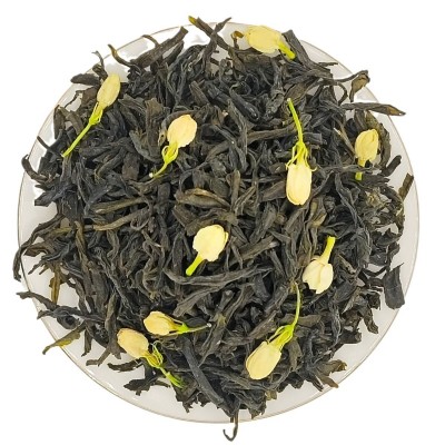 广西横县2024茉莉花茶散批茉香绿茶香芽奶茶原料茶叶散装厂家自销图5