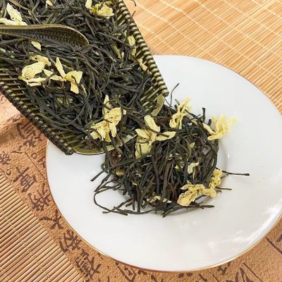 广西横县茉莉花茶茉莉黑美人浓香型香针松针厂家批发毛尖茶叶代发图2