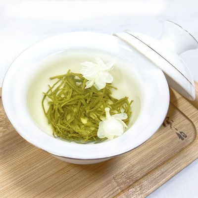 广西横县茉莉花茶茉莉黑美人浓香型香针松针厂家批发毛尖茶叶代发图4