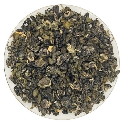 广西横县茉莉花茶茉莉曲螺浓香型雪花螺散装茶叶厂家自销图4