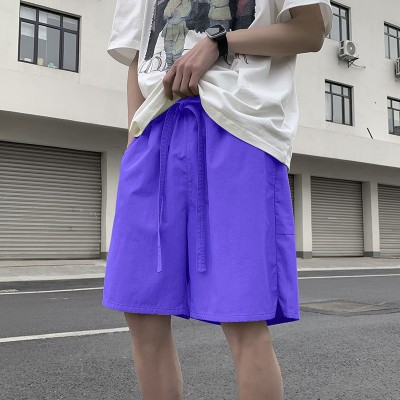 工装短裤子男士夏季冰丝薄款短裤速干五分休闲裤男生外穿运动中裤图3