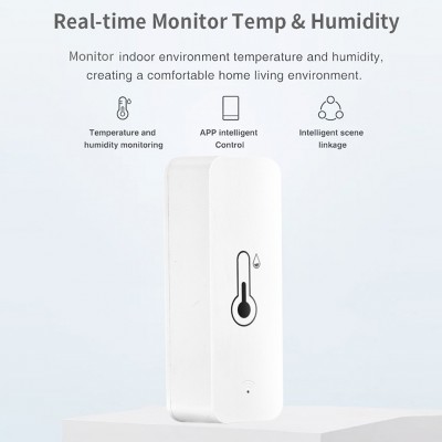 涂鸦智能wifi温湿度探测器 室内无线温湿度传感器 温室度感应器图2