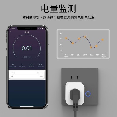 涂鸦wifi智能插座zigbee3.0国标插头空调16A手机app定时开关10A图2