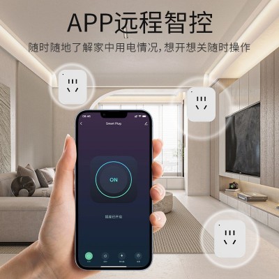 涂鸦WiFI智能插座支持天猫精灵小爱同学语音控制远程定时 wifi插座图2