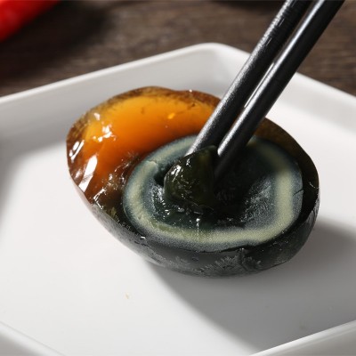 微山湖松花蛋鸭皮蛋无铅工艺10枚600g溏心传统工艺特产整箱批发20图3