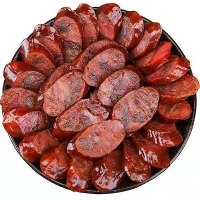 川味腊肠烟熏腊肉农家自制麻辣香肠四川产色腊味餐饮批发真 空包装图5
