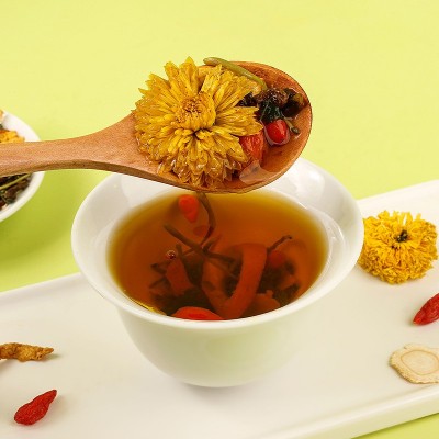 隐医堂 西洋参黄芪菊花枸杞茶 组合茶180g四宝茶金银花蒲公英根图2