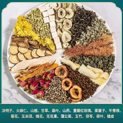 18味火麻仁通畅茶 桑叶莱菔子茶排宿牛蒡根茶 山楂玉米须通润茶图3