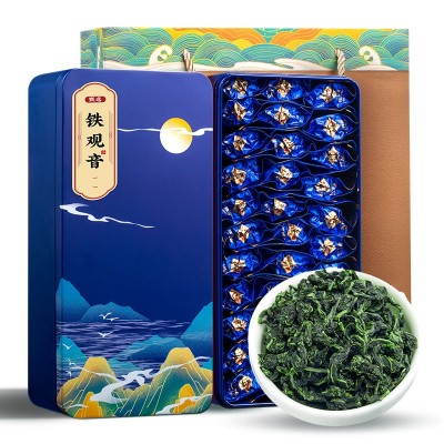 安溪铁观音乌龙茶叶小泡装浓香型茶叶自己喝茶叶礼盒装送 礼年货图5