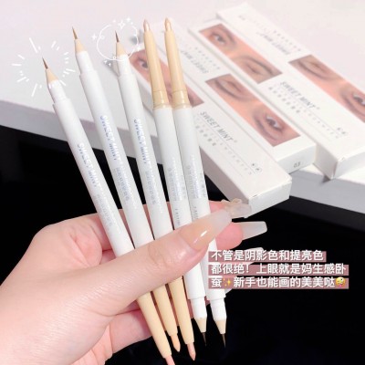 SWEET MINT双头两用卧蚕笔 女提亮眼帘勾勒下至二合一细 头亮晶晶图2