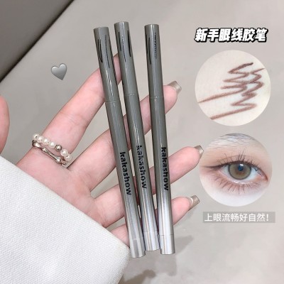 kakashow灵动眼线胶笔长效持久显色自然刀锋笔头精致眼妆防水防汗图2