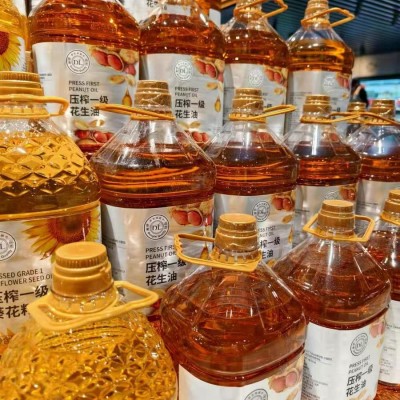 许昌胖东来现货压榨一级花生油葵花籽油菜籽油超市线上正品代购图2