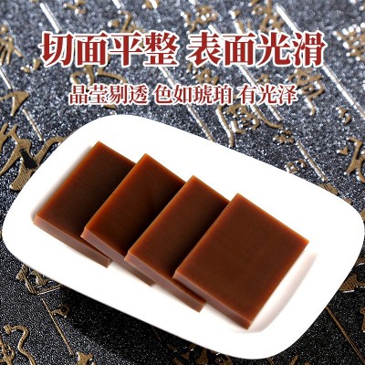 鹿胶块铁盒装鹿皮胶鹿角胶块250g鹿胶膏鹿角粉鹿茸片鹿产品非鹿鞭图4