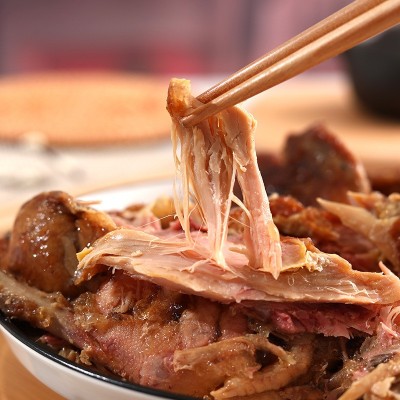 工厂批发山东阿胶烧鸡500g德州卤味五香扒鸡熟食东阿县阿胶烧鸡图3