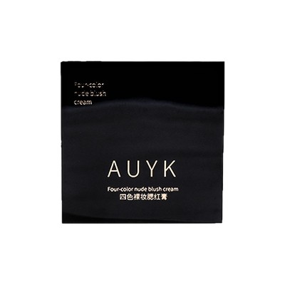 AUYK四色腮红盘显白提亮裸妆低饱和修容眼影盘一盘多用胭脂综合图4