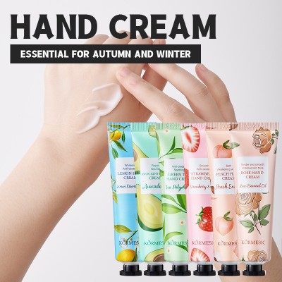 KORMESIC全英文植物水果护手霜系列hand cream跨境外贸现货厂家