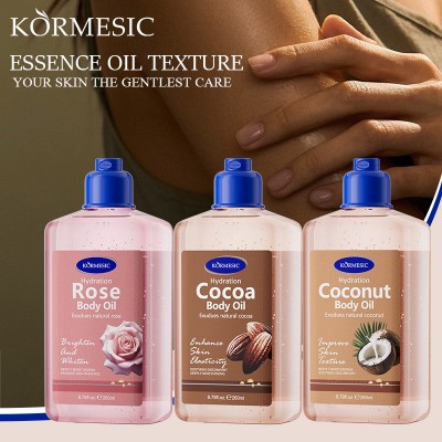 KORMESIC植物椰子身体油系列body oil深层补水跨境外贸厂家批发图3