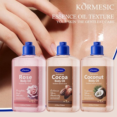 KORMESIC植物椰子身体油系列body oil深层补水跨境外贸厂家批发图4