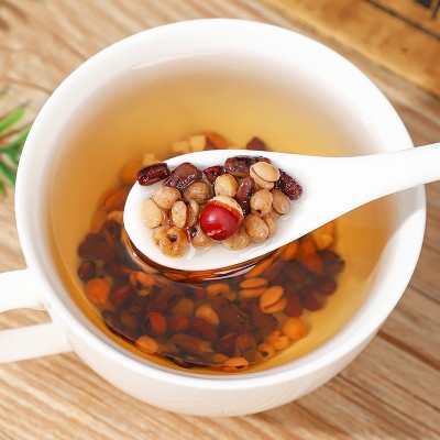 工厂直销芡实赤小豆薏米茶伏湿茶 三蒸三晒薏苡仁 炒熟养生茶代发图2