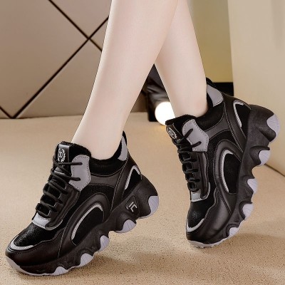 2024棉鞋女正品平底加绒冬季新款软底轻质时尚女鞋保暖耐磨KT539图4