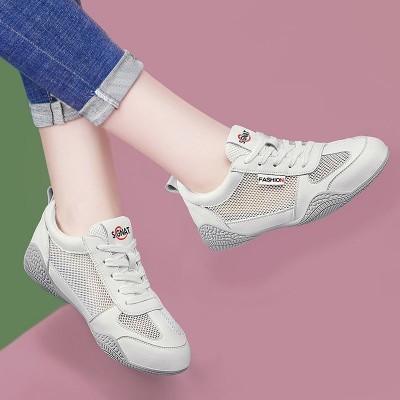 2024春季新款女鞋网面透气板鞋女款百搭休闲鞋轻便运动鞋 小白鞋子图5