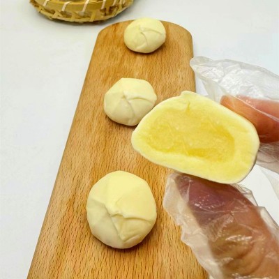 新疆爆浆奶疙瘩奶包子手工夹心酸奶奶疙瘩500g/袋正宗奶酪零食图3