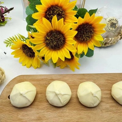 新疆爆浆奶疙瘩奶包子手工夹心酸奶奶疙瘩500g/袋正宗奶酪零食图2