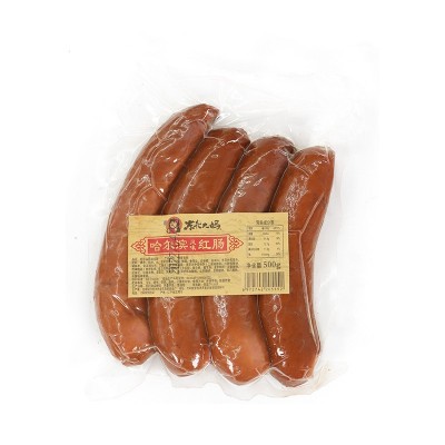红肠500g哈尔滨风味红肠东北特产俄罗斯香肠肉肠即食熟食下酒菜图5
