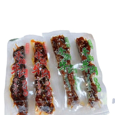 手撕牛肉牛副牛肉油麻条五香麻辣牛肉干景区特产牛肉边角料零食图4