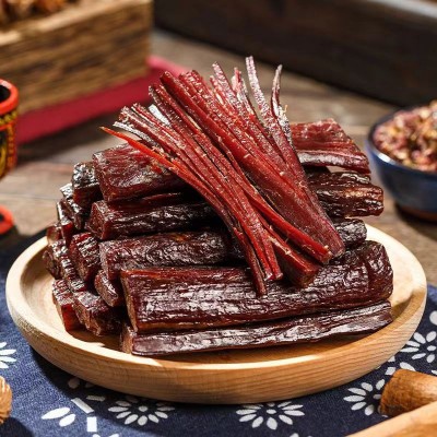 手撕牛肉干风干牛肉独立包装健身解馋代餐肉类零食厂家四川特产
