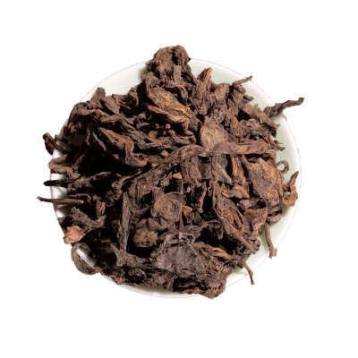 现货批发陈年樟香古树普洱茶散茶 陈香熟普 大叶普洱熟茶图5