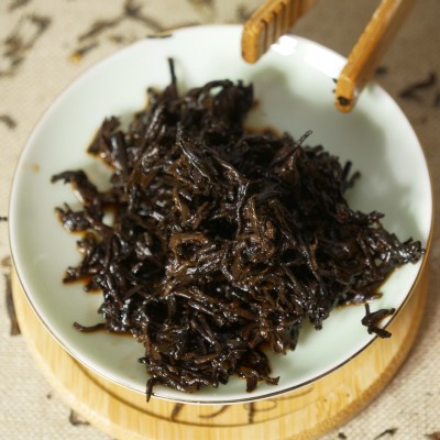 现货批发 普洱茶云南永德普洱宫廷普洱熟茶普洱散茶明前茶图3