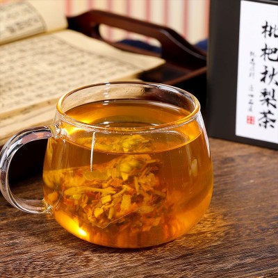 枇杷秋梨茶罗汉果枇杷叶胖大海金银花组合茶菊花茶亳州养生茶图3