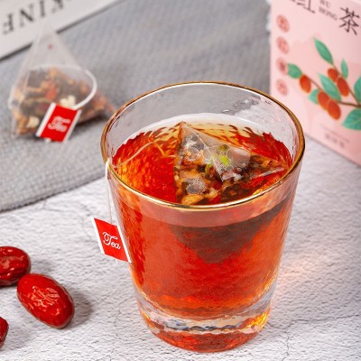 玫瑰枸杞组合五红茶独立三角包干净卫生女生袋泡茶图4