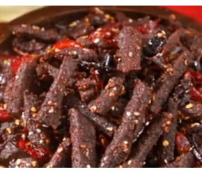川香香辣牛肉干