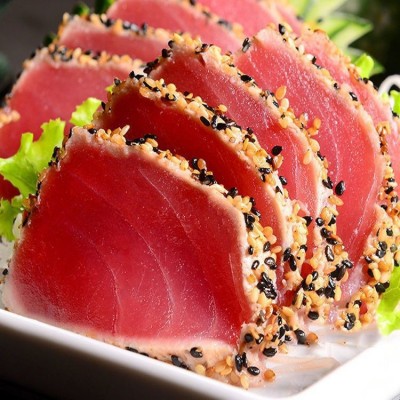 黄鳍金枪鱼新鲜冷冻去刺身背肉金枪鱼块寿司日料海鲜水产中段500g图3