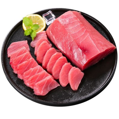 黄鳍金枪鱼新鲜冷冻去刺身背肉金枪鱼块寿司日料海鲜水产中段500g图5